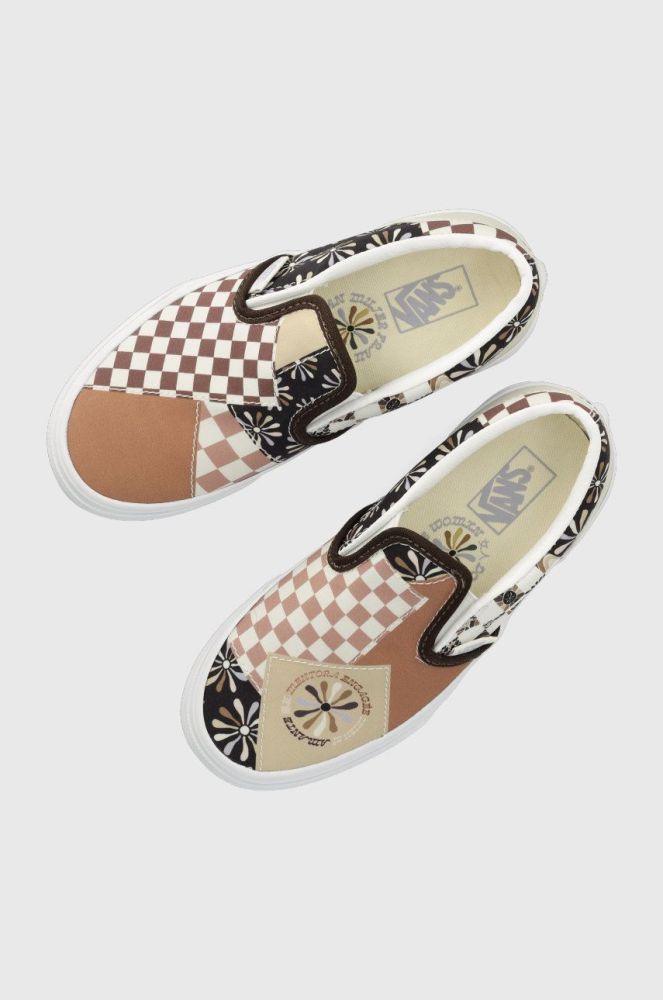 Дитячі кеди Vans колір коричневий (2346209)