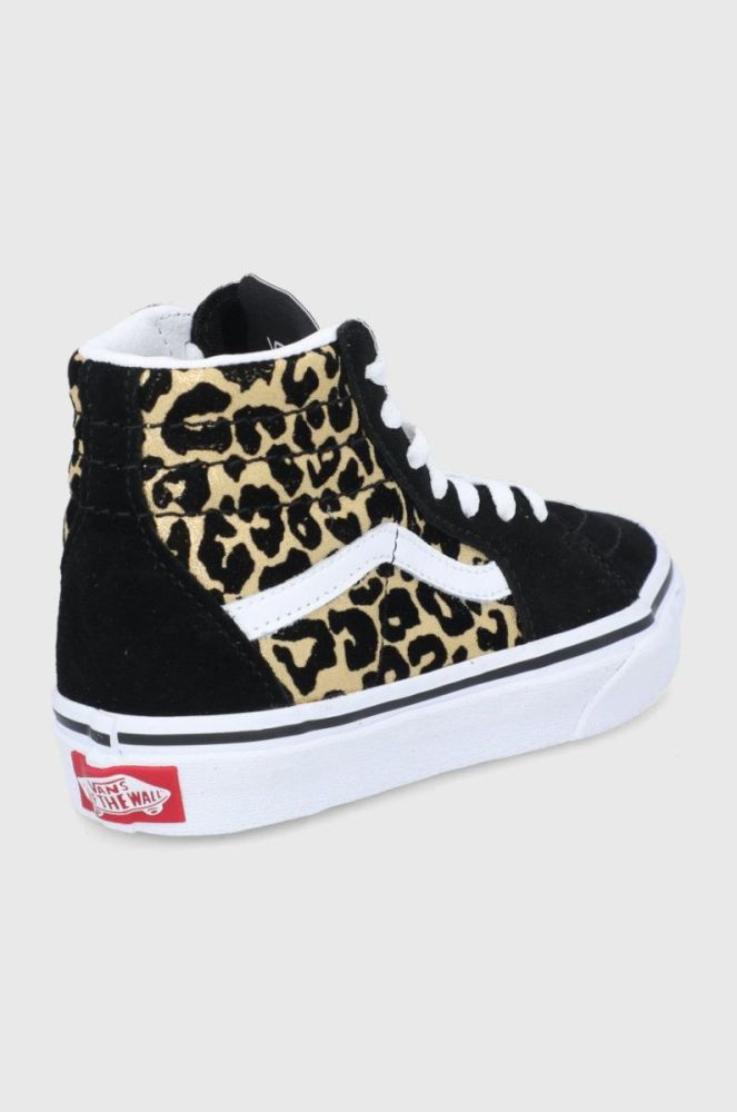 Vans колір чорний фото 3