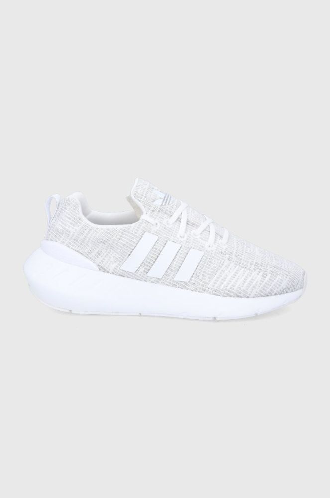 Дитячі черевики adidas Originals Swift Run GW8175 колір сірий