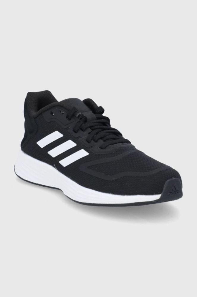 Дитячі черевики adidas Duramo колір чорний (2075879) фото 2