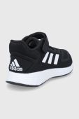 Дитячі черевики adidas Duramo колір чорний (2075911)