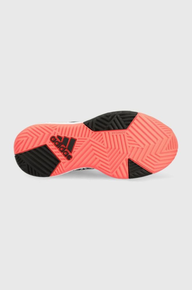 Дитячі черевики adidas колір чорний фото 5