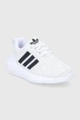 Дитячі черевики adidas Originals Swift Run GW8183 колір сірий
