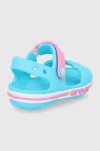 Дитячі сандалі Crocs колір блакитний