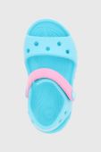 Дитячі сандалі Crocs колір блакитний