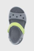 Дитячі сандалі Crocs колір сірий (1952696)