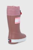 Дитячі гумові чоботи Tommy Hilfiger колір рожевий (1980313)