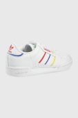Дитячі черевики adidas Originals Continental 80 колір білий