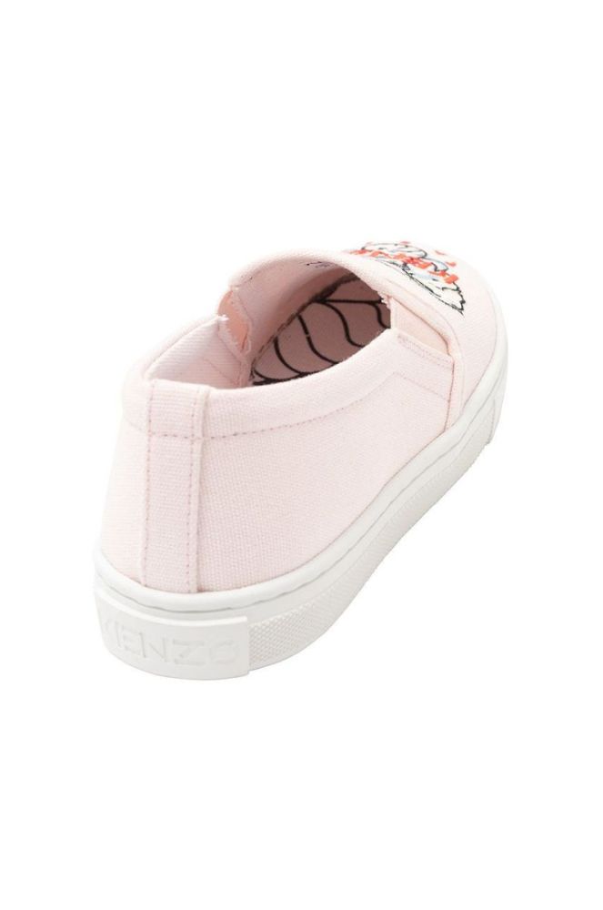 Дитячі кеди Kenzo Kids колір рожевий фото 3
