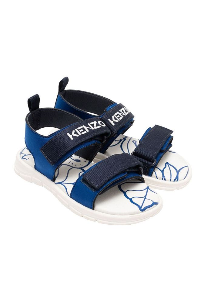 Дитячі сандалі Kenzo Kids колір синій