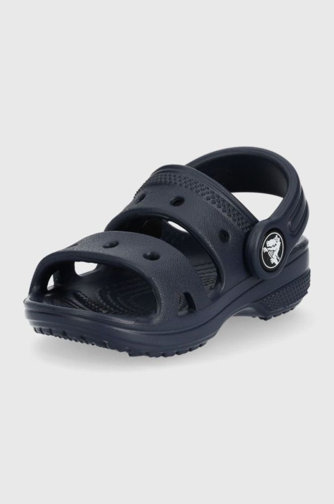 Дитячі сандалі Crocs колір синій фото 3
