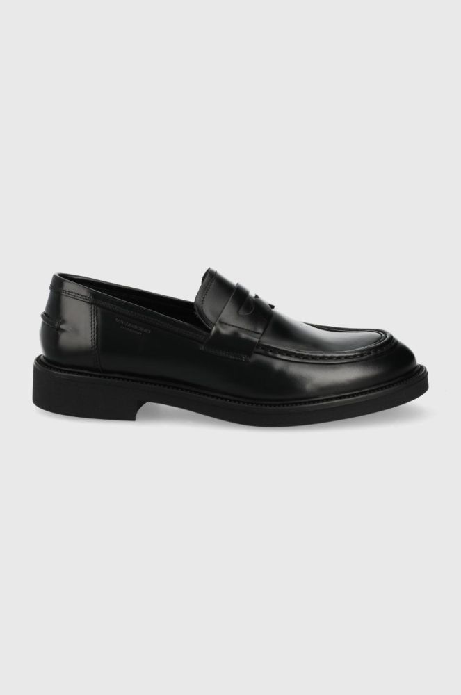 Шкіряні мокасини Vagabond Shoemakers Alex M чоловічі колір чорний (2236156)