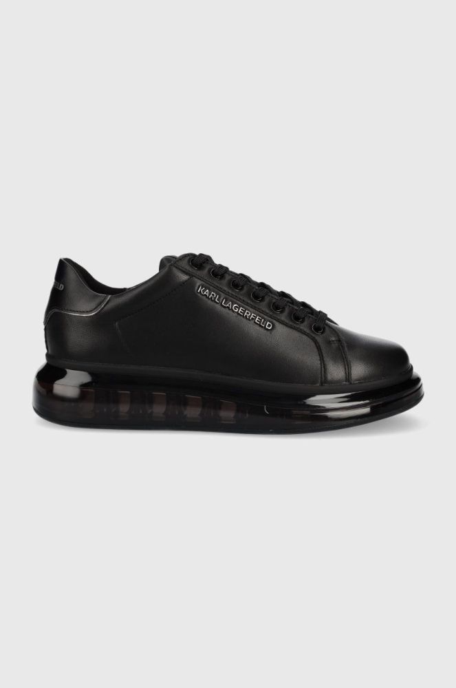 Шкіряні кросівки Karl Lagerfeld Kapri Kushion колір чорний (2257873)