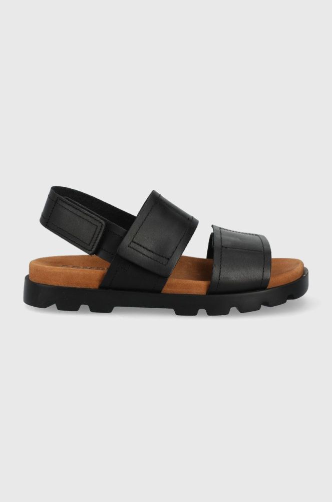 Шкіряні сандалі Camper Brutus Sandal чоловічі колір чорний