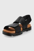 Шкіряні сандалі Camper Brutus Sandal чоловічі колір чорний