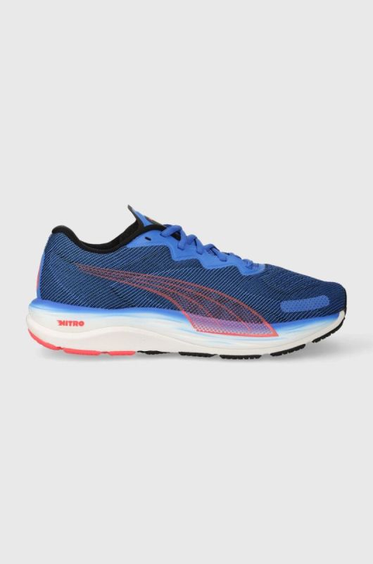 Бігові кросівки Puma Velocity Nitro 2 колір блакитний