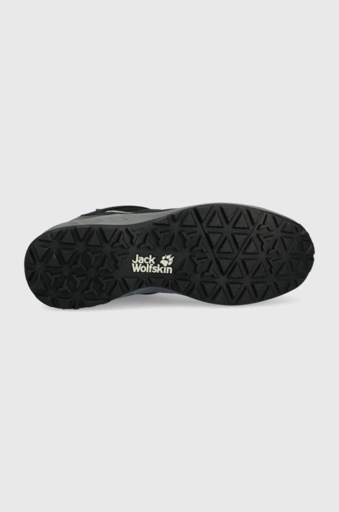Черевики Jack Wolfskin Woodland 2 Texapore Low чоловічі колір чорний фото 5