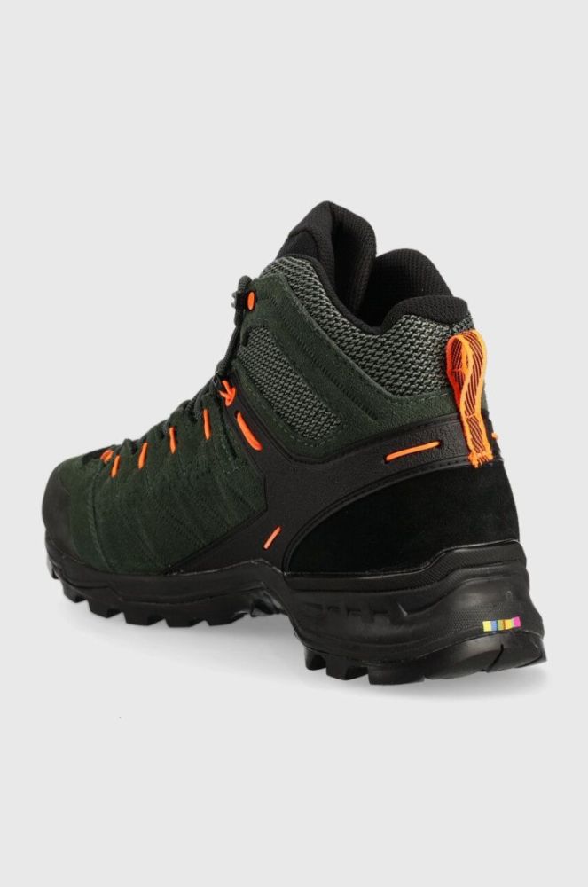 Черевики Salewa Alp Mate Mid чоловічі колір зелений утеплені фото 3