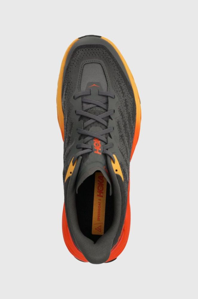 Бігові кросівки Hoka One One Speedgoat 5 колір сірий фото 4