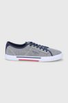 Кеди Pepe Jeans Brady Men Chambray чоловічі колір сірий Кеди Pepe Jeans Brady Men Chambray чоловічі колір сірий