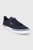 Кеди Pepe Jeans Kenton Smart 22 чоловічі колір синій Кеди Pepe Jeans Kenton Smart 22 чоловічі колір синій