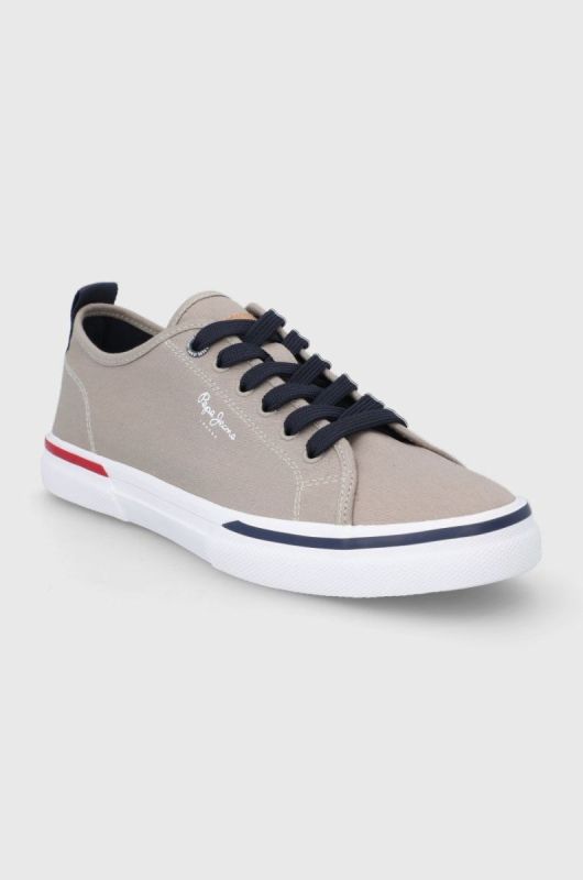 Кеди Pepe Jeans Kenton Smart 22 чоловічі колір коричневий фото 2