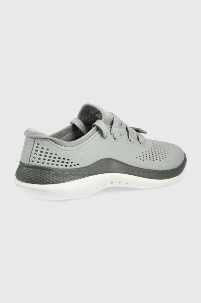 Кросівки Crocs Literide 360 Pacer колір сірий 206715 фото 2