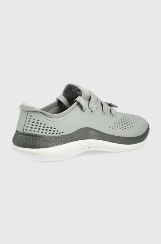 Кросівки Crocs Literide 360 Pacer колір сірий 206715 фото 2