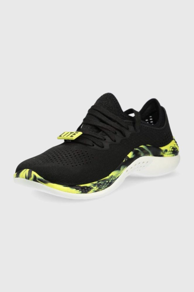 Кросівки Crocs Literide 350 Marbled Pacerm колір чорний 207633 фото 3