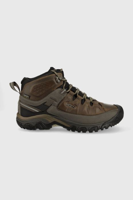 Черевики Keen Targhee III Mid чоловічі колір коричневий 1017786.-BUNG/BLA Черевики Keen Targhee III Mid чоловічі колір коричневий 1017786.-BUNG/BLA