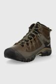 Черевики Keen Targhee III Mid чоловічі колір коричневий 1017786.-BUNG/BLA Черевики Keen Targhee III Mid чоловічі колір коричневий 1017786.-BUNG/BLA