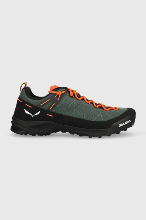 Черевики Salewa Wildfire Canvas чоловічі колір зелений Черевики Salewa Wildfire Canvas чоловічі колір зелений