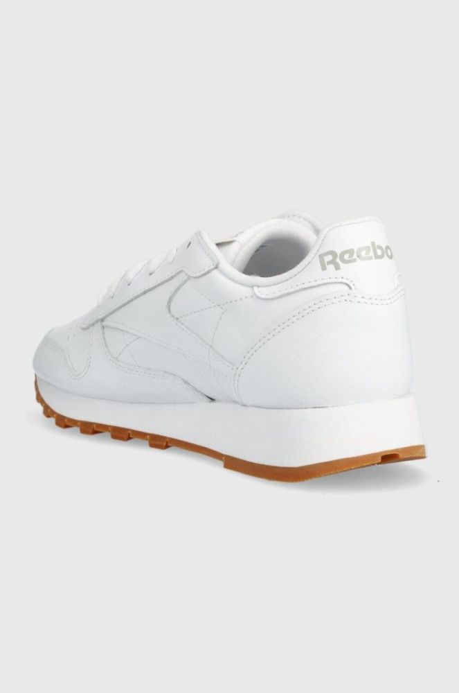 Шкіряні кросівки Reebok Classic GY0952 колір білий GY0952.100008491-FWH/PGR/RB фото 3
