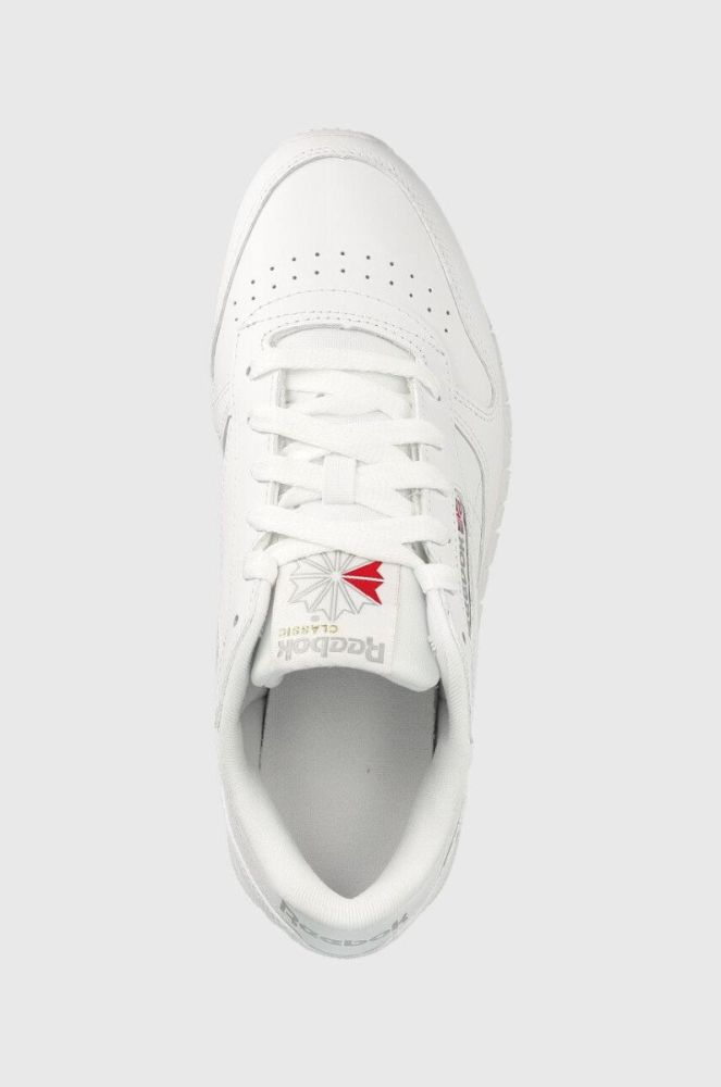 Шкіряні кросівки Reebok Classic GY0953 колір білий GY0953.100008492-FWH/FWH/PG фото 4