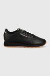 Шкіряні кросівки Reebok Classic GY0954 колір чорний GY0954-CBL/GR/RB Шкіряні кросівки Reebok Classic GY0954 колір чорний GY0954-CBL/GR/RB