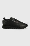 Шкіряні кросівки Reebok Classic GY0955 колір чорний GY0955.100008494-CBL/CBL/PR Шкіряні кросівки Reebok Classic GY0955 колір чорний GY0955.100008494-CBL/CBL/PR
