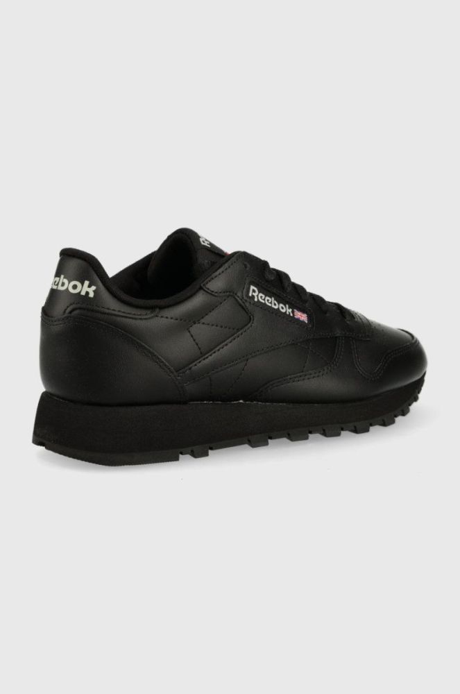 Шкіряні кросівки Reebok Classic GY0955 колір чорний GY0955.100008494-CBL/CBL/PR фото 2