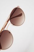 Сонцезахисні окуляри Vila жіночі колір коричневий