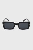 Сонцезахисні окуляри Only жіночі колір чорний