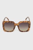 Сонцезахисні окуляри Aldo Thalin жіночі колір коричневий