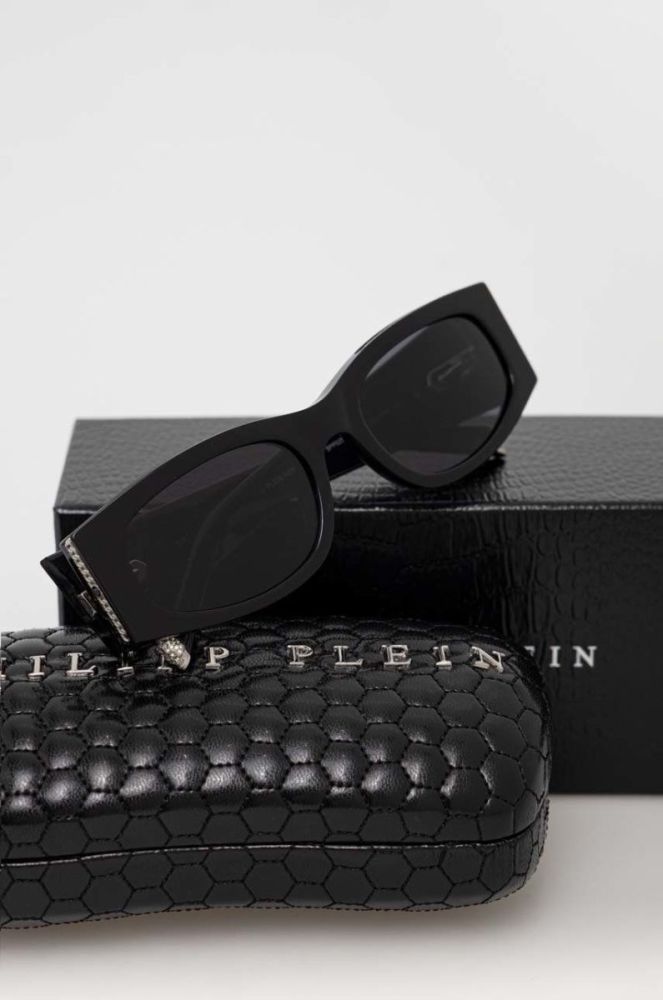 Сонцезахисні окуляри Philipp Plein жіночі колір чорний (2502095) фото 4