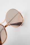Сонцезахисні окуляри Max Mara жіночі колір коричневий (2234096)