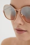 Сонцезахисні окуляри Max Mara жіночі колір коричневий (2234096)