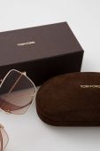 Сонцезахисні окуляри Tom Ford жіночі колір золотий