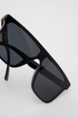 Сонцезахисні окуляри Aldo Mouss чоловічі колір чорний
