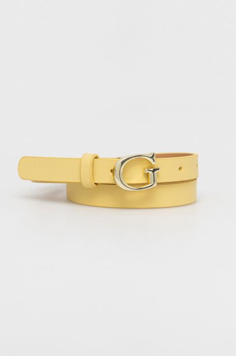Дитячий ремінь Guess колір жовтий