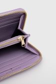 Шкіряний гаманець Patrizia Pepe жіночий колір фіолетовий (3524926)