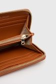 Шкіряний гаманець Patrizia Pepe жіночий колір коричневий (3524925)