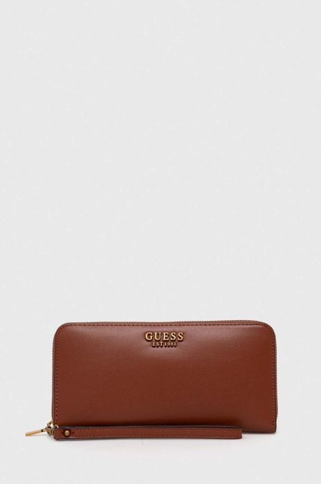 Гаманець Guess жіночий колір коричневий (3566498)