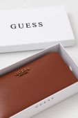 Гаманець Guess жіночий колір коричневий (3566498)